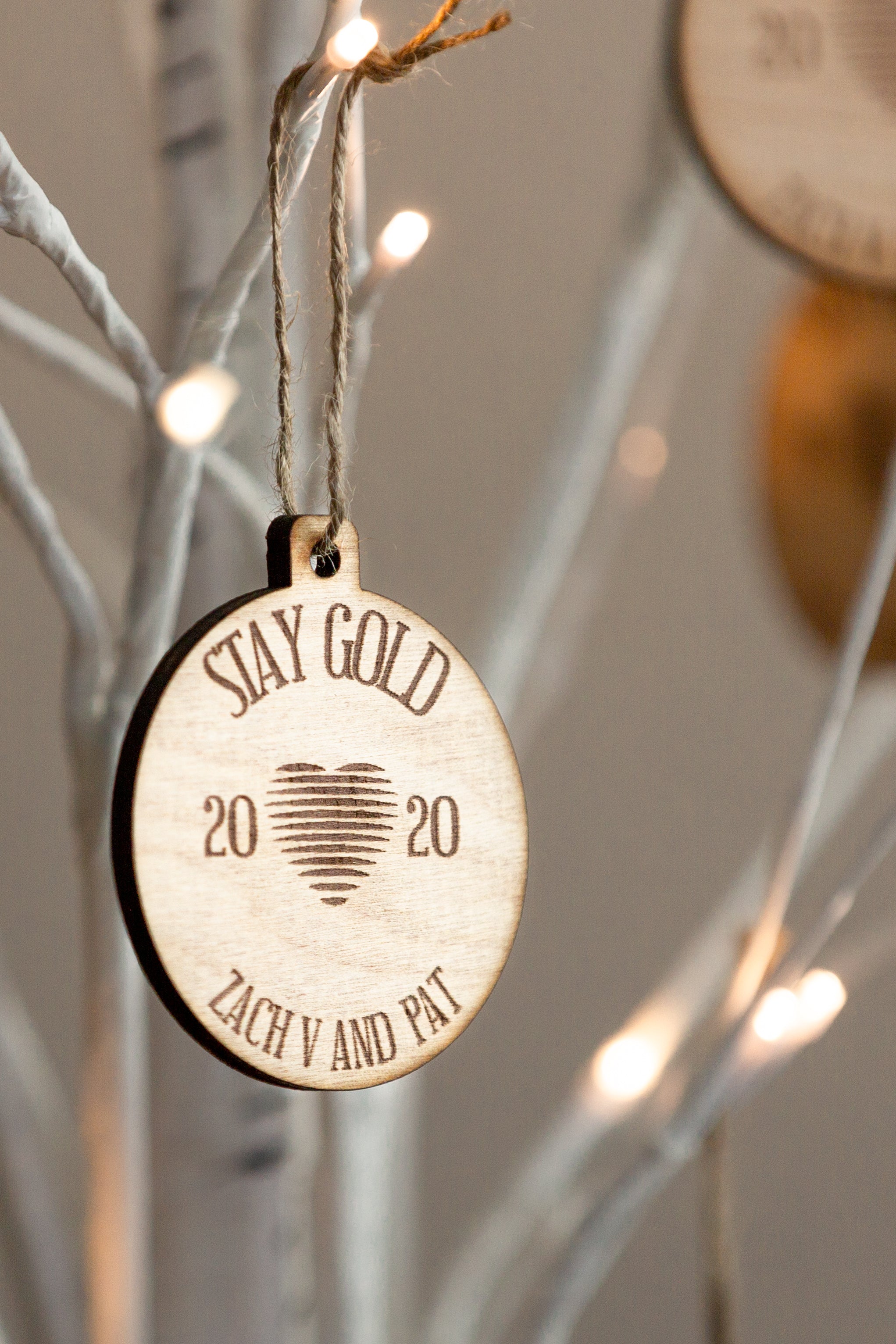2020 STAY GOLD ORNAMENT