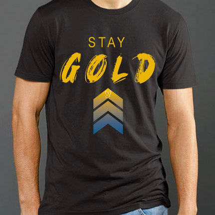 STAY GOLD Shirt Black