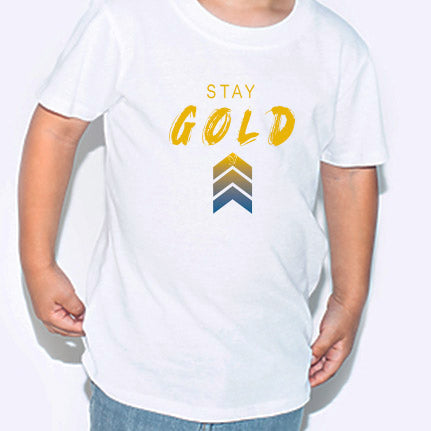 STAY GOLD Youth Shirt White